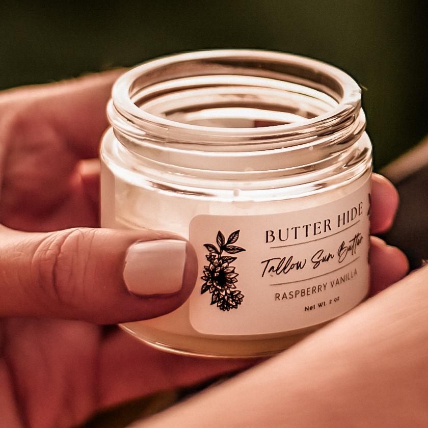 Tallow Sun Butter Jar